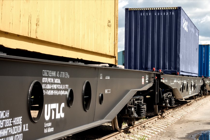 UTLC ERA is testing a new corridor for goods delivery by express container trains from China to Europe